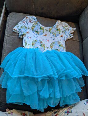 Size 5 girls dress tulle earth day